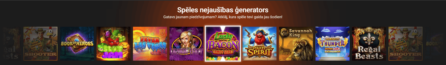 Spēles nejaušības ģenerators